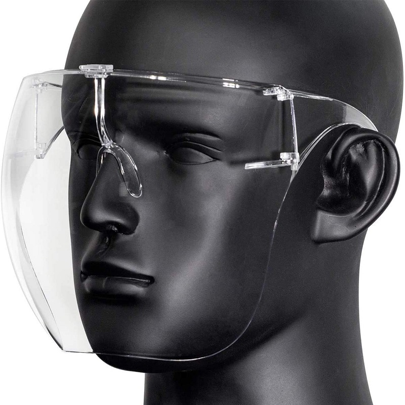 ป้องกันหมอกแว่นตา U Nisex Visor เต็มรูปแบบโล่ป้องกันใบหน้า